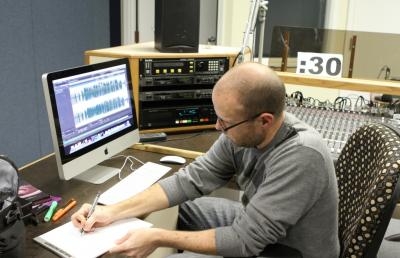 Matt Tullis working